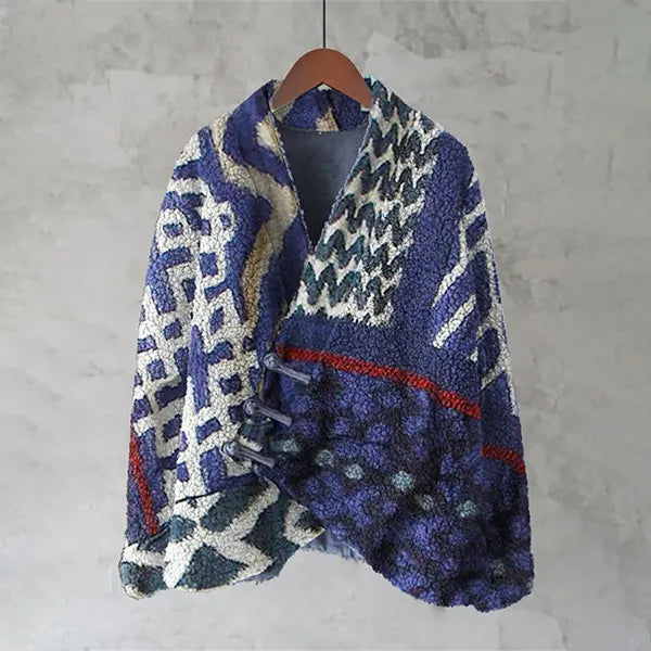 Japanese Geometric Pattern Women's Kimono